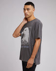 FALLEN EAGLE TEE CHARCOAL