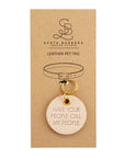 Leather Pet Tag - Call My People