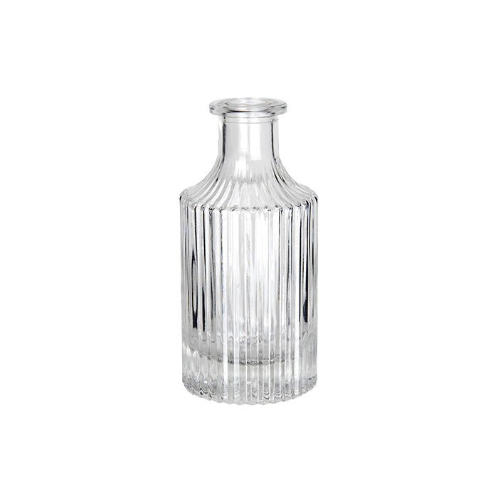 GOSS GLASS BOTTLE RIBBED LGE