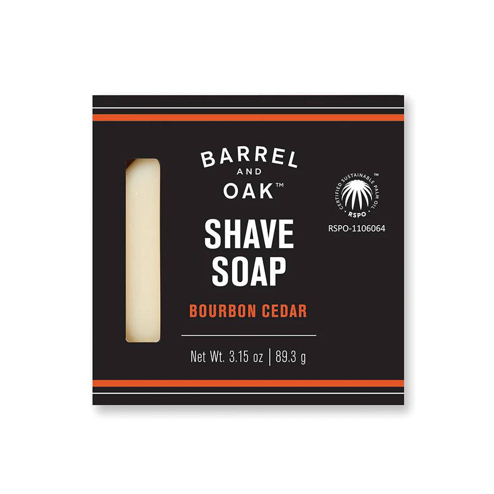 Classic Shave Soap - Bourbon Cedar