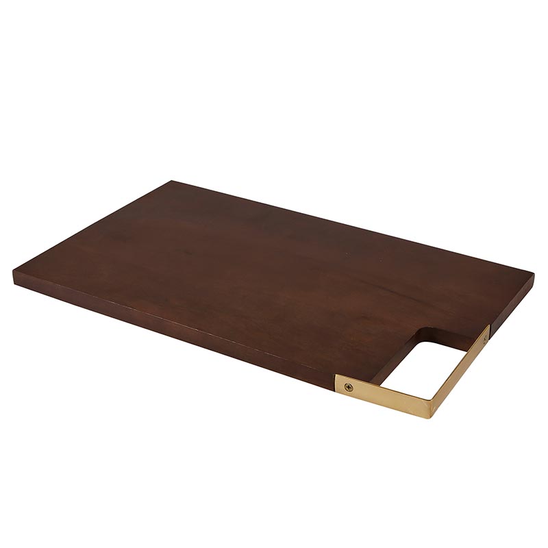 Wood + Brass Board - Rectangle