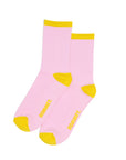 Socks 2 Pack - Pink Lemonade Stripes