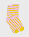 Socks 2 Pack - Pink Lemonade Stripes