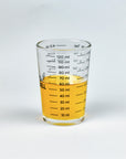 DAVIS & WADDELL GLASS MEASURING CUP CLEAR