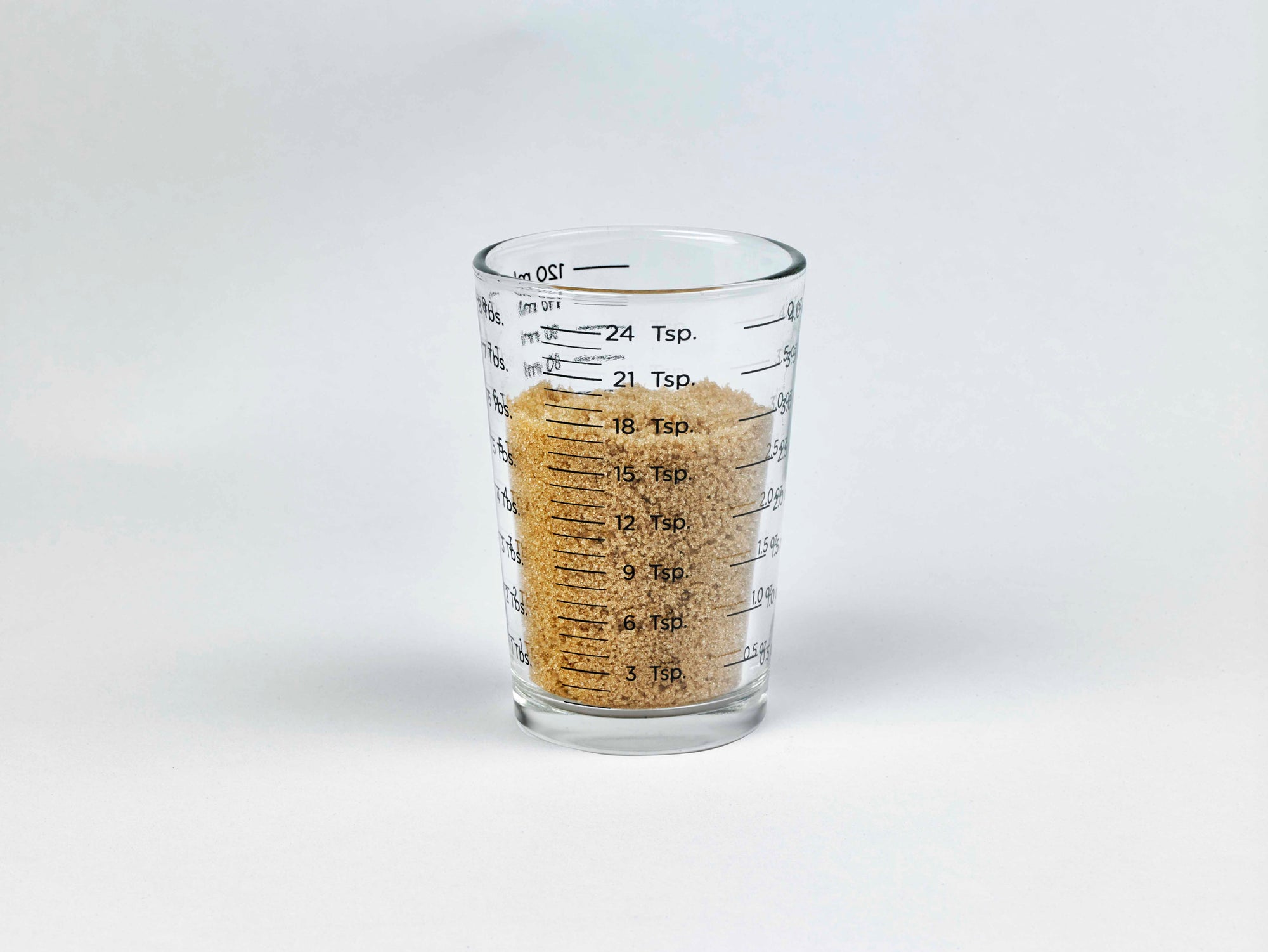 DAVIS &amp; WADDELL GLASS MEASURING CUP CLEAR