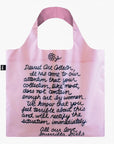 LOQI Guerrilla Girls Dearest Art Collector Bag Pink