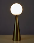 AMALFI ORION TABLE LAMP GOLD/WHITE